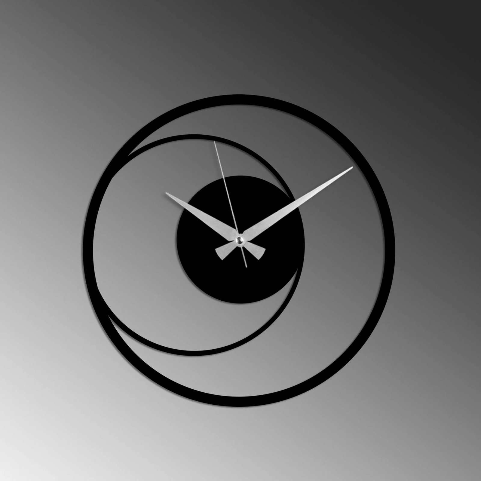 Orë muri dekorative prej metali, Wallity, rreth, 49x49cm