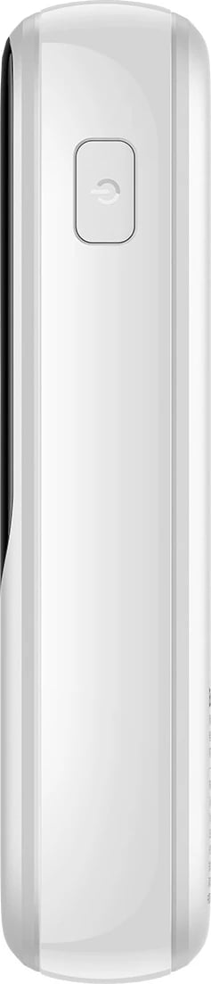 Powerbank Baseus Qpow 10000mAh me kabllo USB Type-C të integruar, 22.5W, Bardhë