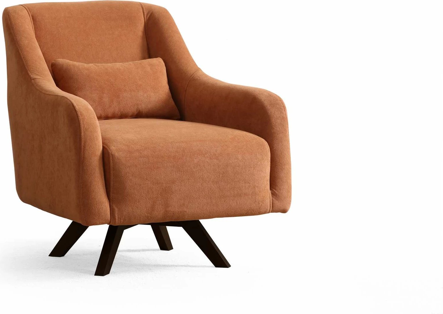 Karrige Wing Hera, portokalli e zezë, Atelier del Sofa