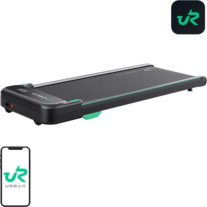 Tapet vrapimi elektrik Urevo Spacewalk E4APP, i zi