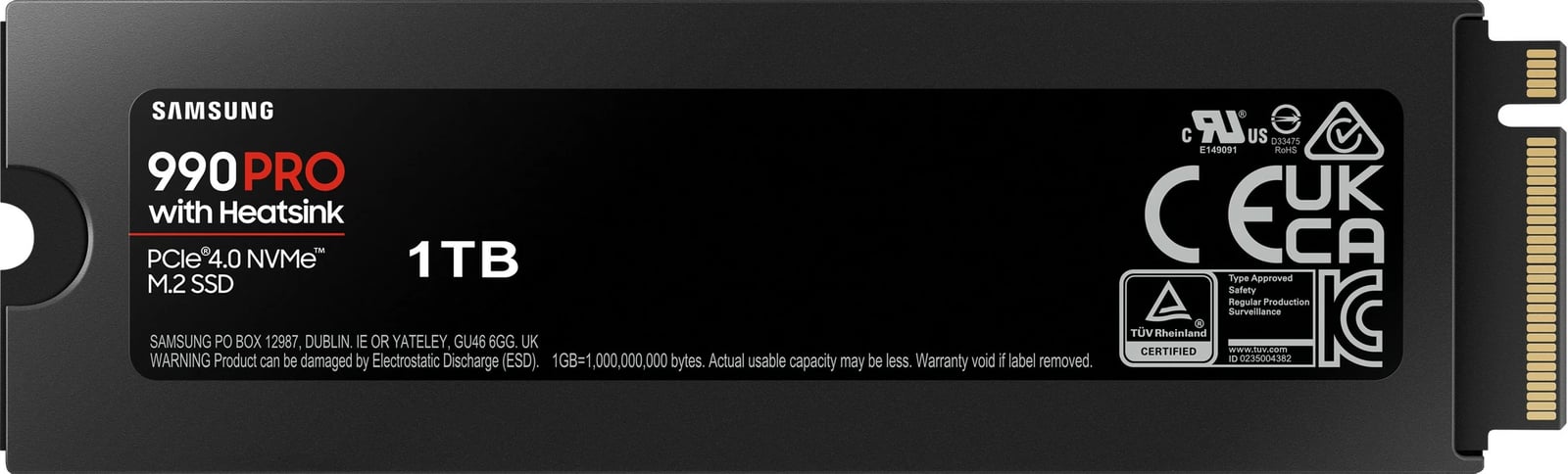 Disk SSD Samsung 990 PRO, 1TB, M.2 2280 PCI-E x4 Gen4 NVMe