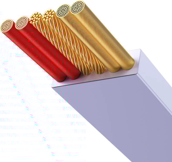 Kabllo 3-në-1 Baseus Bright Mirror, 1.1m, 66W, USB-C/Lightning/Micro USB, vjollcë Kabllo 3-në-1 Baseus Bright Mirror, 1.1m, 66W, USB-C/Lightning/Micro USB, vjollcë