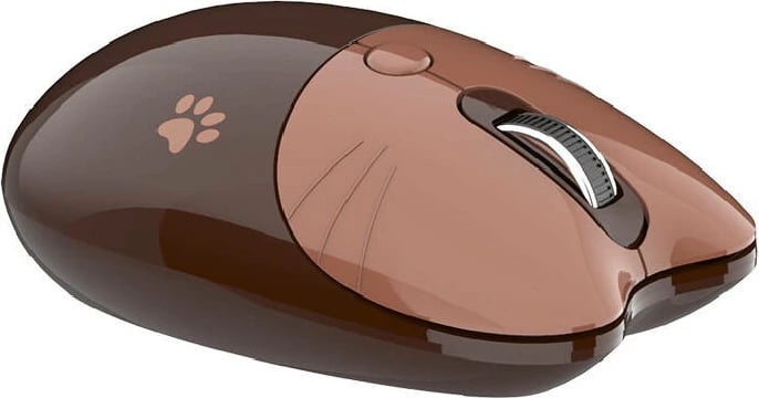 Maus wireless MOFII M3DM, 1600 DPI, 4 butona, kafe
