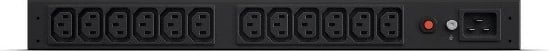 Listë shpërndarëse CyberPower PDU20BHVIEC12R, 1U, 16A, 12xC13, 1xC20, e zezë