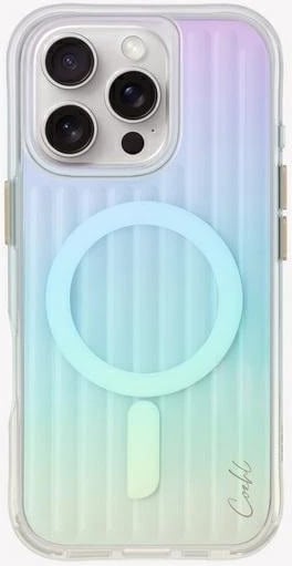 Mbështjellës UNIQ Coehl Linear Magnetic për iPhone 16 Pro, Iridescent