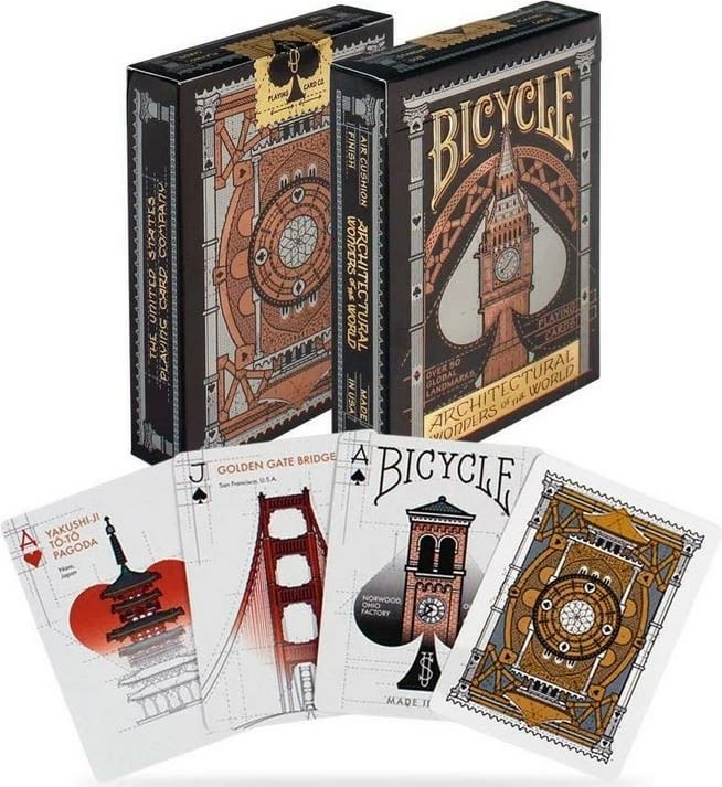 Letra loje Bicycle Architectural Wonders, 54 copa
