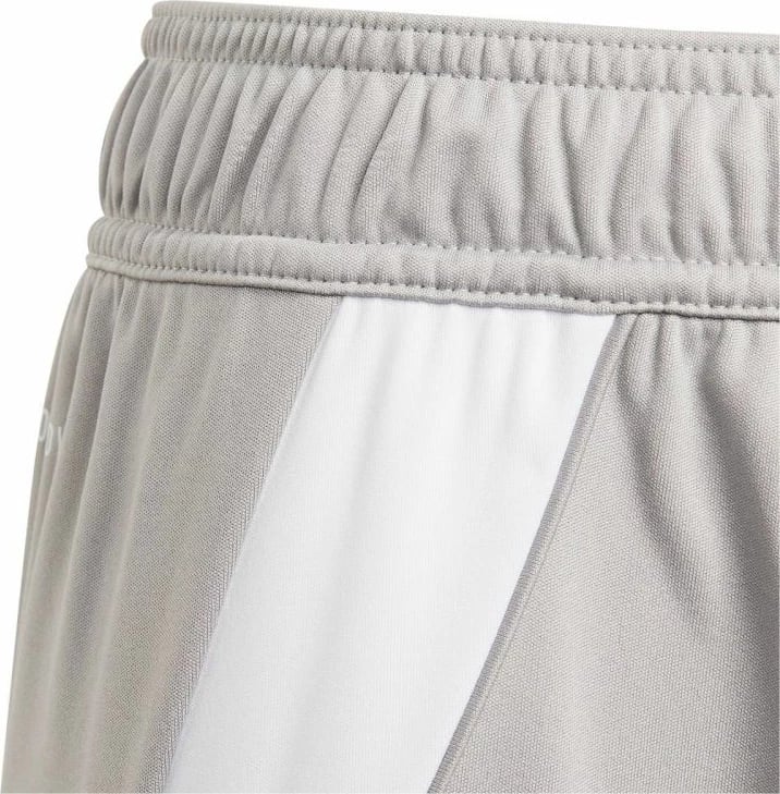 Shorce për fëmijë adidas Tiro 24, të bardha dhe gri