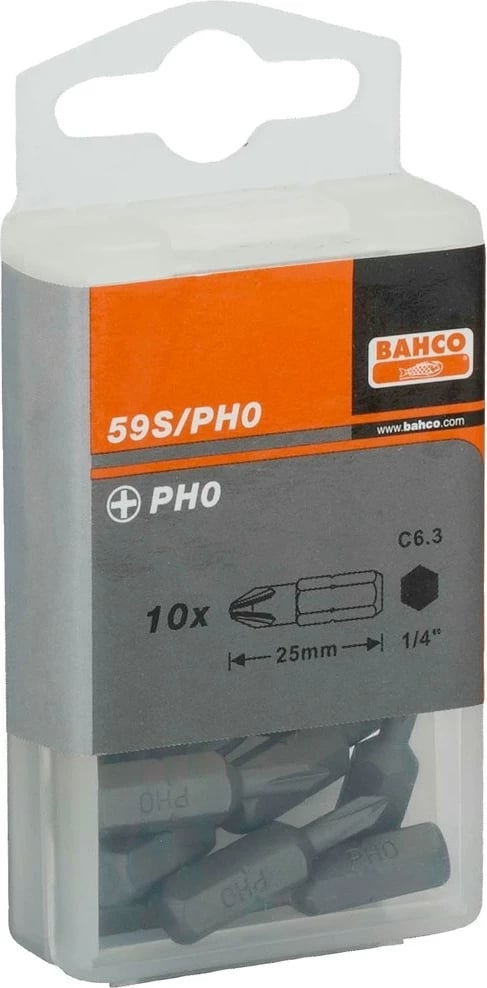 Vidë Bahco 59S/PH2-IPB, manuale, Gri