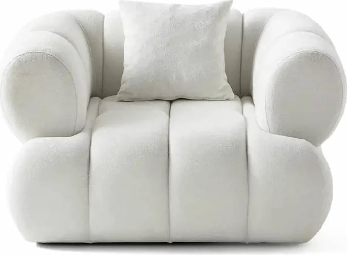 Karrige krahu Petra, Atelier del Sofa, e bardhë