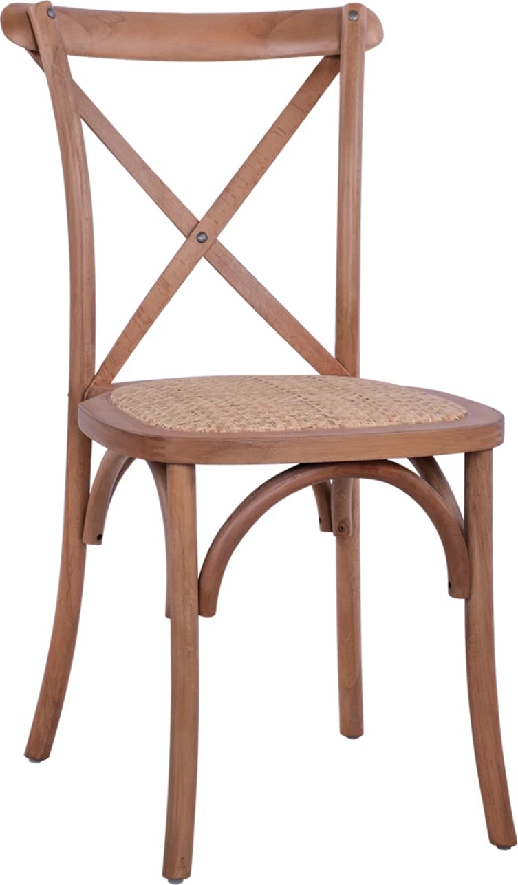 Karrige Owen prej druri, ngjyrë mjalti e errët, FH8575.01, 45x55,5x90 cm