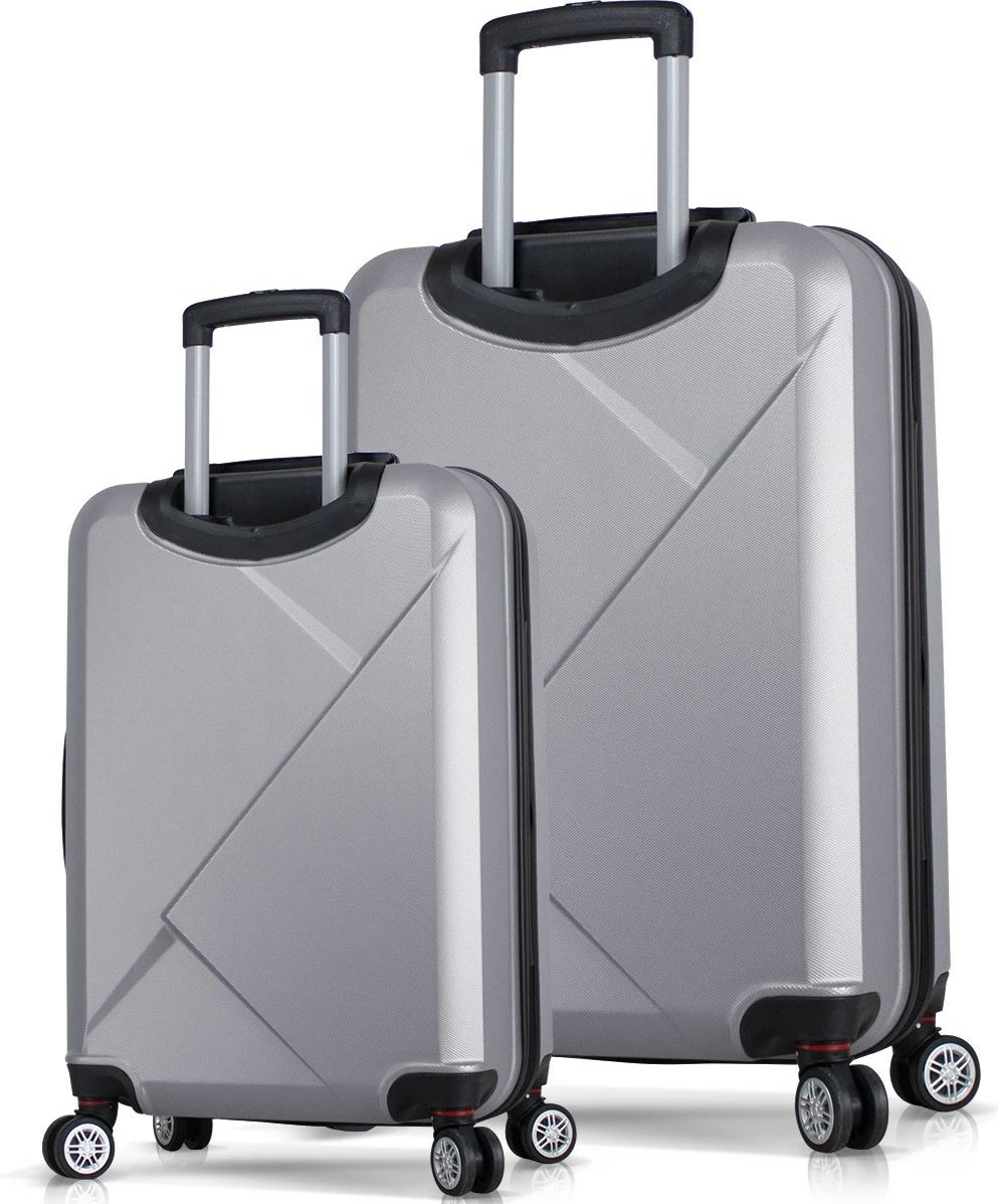 Set valixhesh (2 copë), ngjyrë gri, Zoozie Bags, 4902