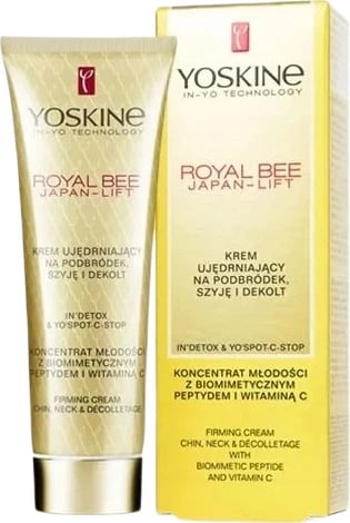 Krem për mjekër, qafë dhe dekolte Yoskine Royal Bee Japan-Lift për femra, 75ml