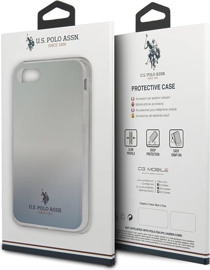 Mbështjellës U.S. Polo Assn. USHCI8TRDGLB për iPhone 7/8/SE 2020/SE 2022, Gradient, Kaltër Mbështjellës U.S. Polo Assn. USHCI8TRDGLB për iPhone 7/8/SE 2020/SE 2022, Gradient, Kaltër