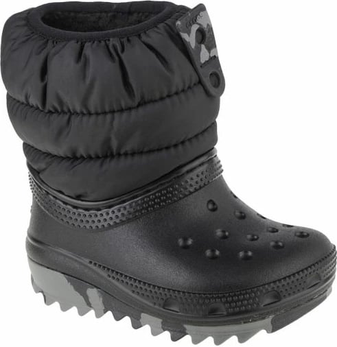 Çizme për fëmijë Crocs, të zeza
