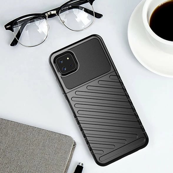 Mbështjellës Hurtel Thunder Case për Samsung Galaxy A22 5G, TPU, Blu