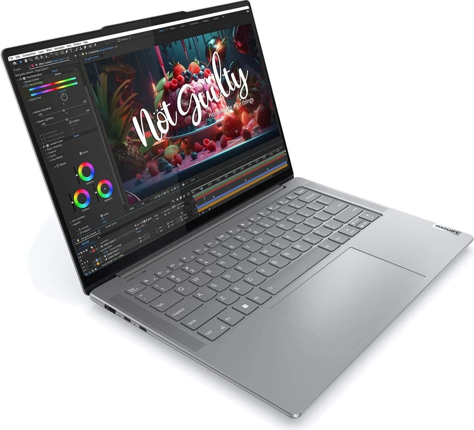 Laptop Lenovo Yoga Slim 7 14IMH9, 14", Ultra 5 125H, 16 GB RAM, 1 TB SSD, Intel Arc Graphics, Luna Grey