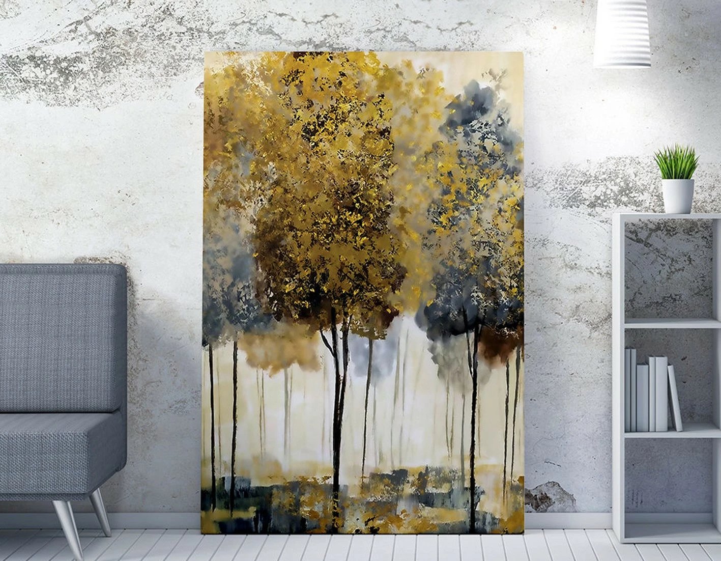 Pikturë dekorative në kanavacë Wallity WY229, shumëngjyrëshe, 50x70cm