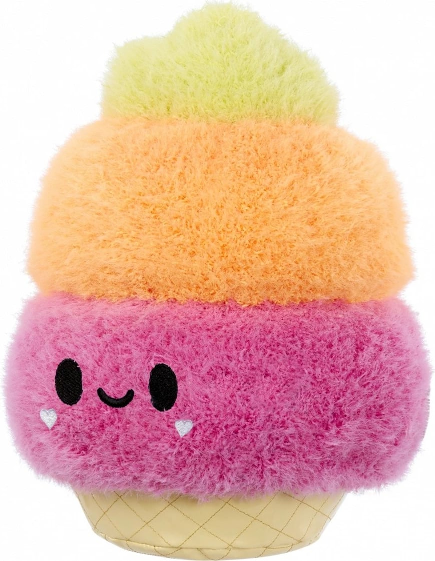 Lodër pelushi Fluffie Stuffiez nga MGA, model Akullore, shumëngjyrëshe, Large