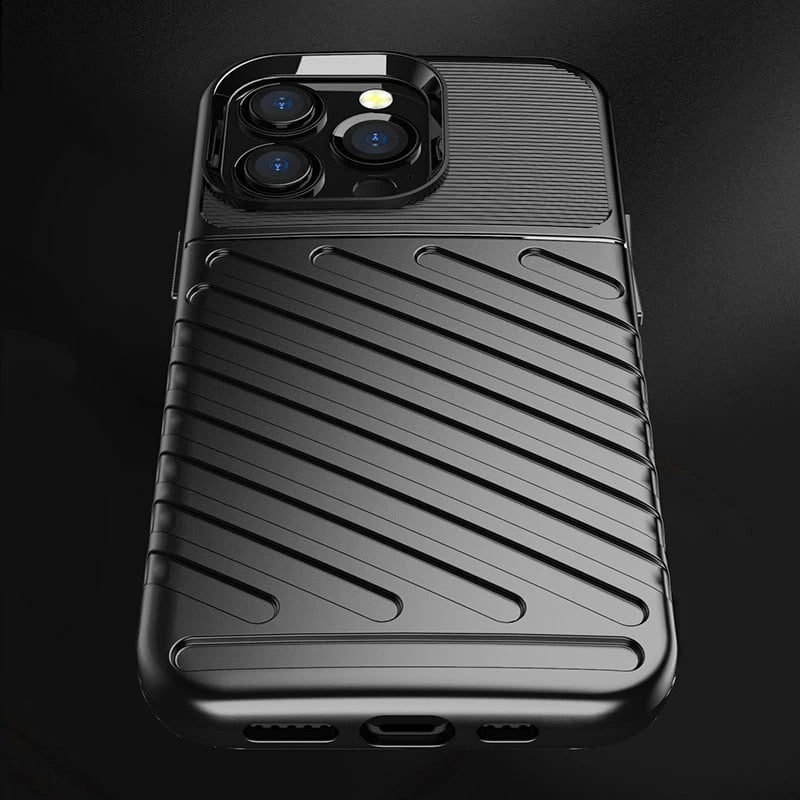 Mbështjellës Hurtel Thunder Case për iPhone 13 Pro, TPU, kaltër