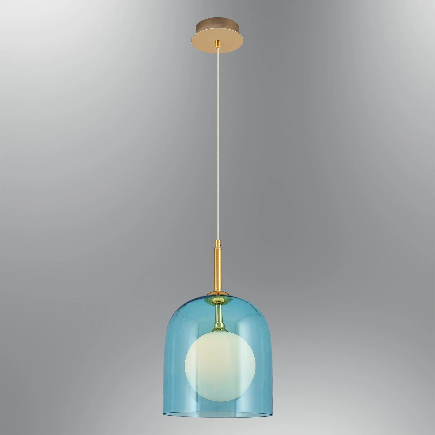 Llambë tavani Opviq, Krakow - C1244, ngjyrë kaltër