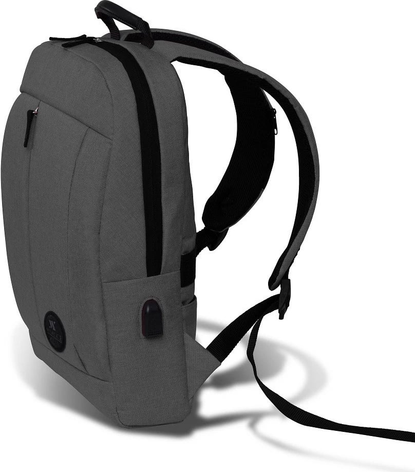 Çantë laptopi Zoozie Bags, ngjyrë gri, 2822
