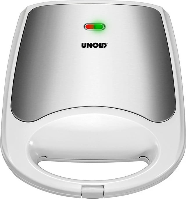 Tostier UNOLD 48480 Quadro, 4 sanduiçe, inox/bardhë