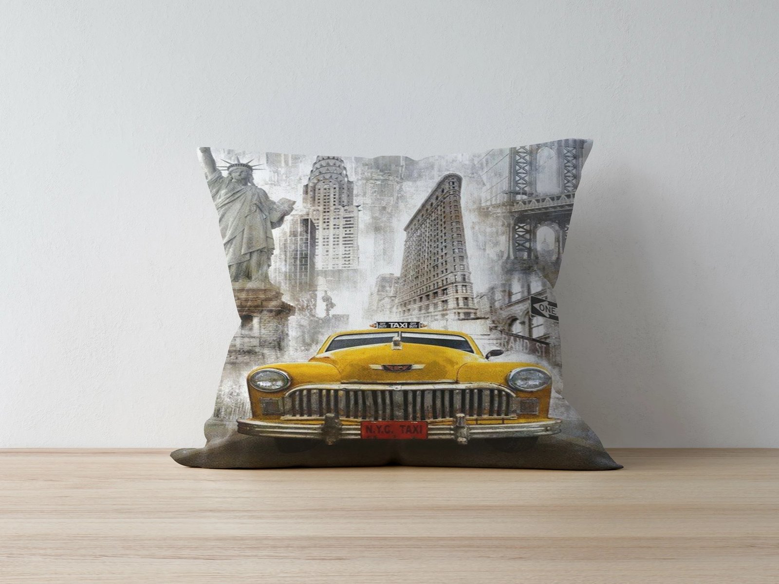 Jastëk dekorativ Aberto Design, a1166, shumëngjyrësh, 43x43cm