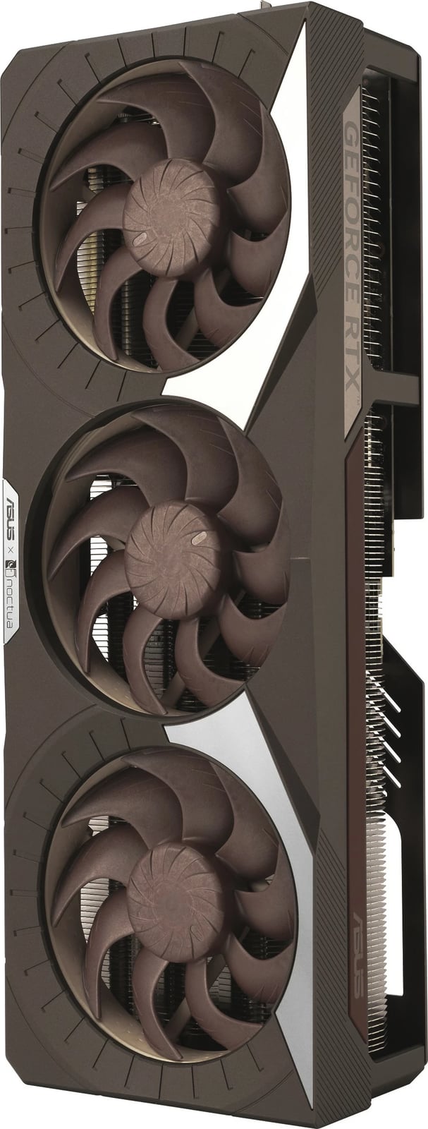 Kartelë grafike ASUS RTX 5080 Noctua OC Edition 16GB GDDR7, 3 ventilatorë, kafe Kartelë grafike ASUS RTX 5080 Noctua OC Edition 16GB GDDR7, 3 ventilatorë, kafe