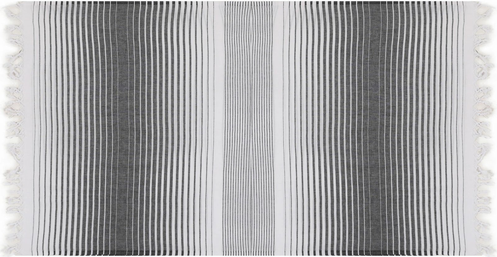 Peshqir plazhi Fouta Mijölnir, Golge, i zi-bardhë