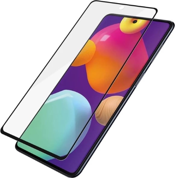 Xham i temperuar PanzerGlass për Samsung Galaxy M53, kornizë e zezë
