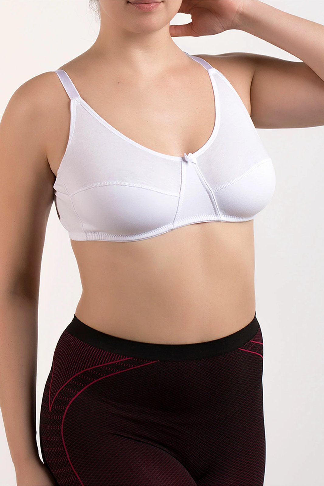 Bra Jumeon, e bardhë, 100% pambuk, 002-000476