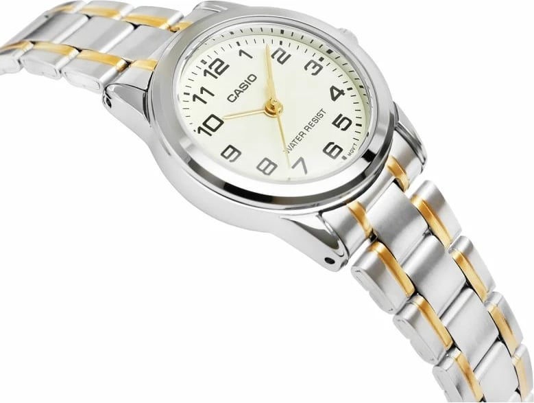 Orë dore për femra Casio, argjend e ar