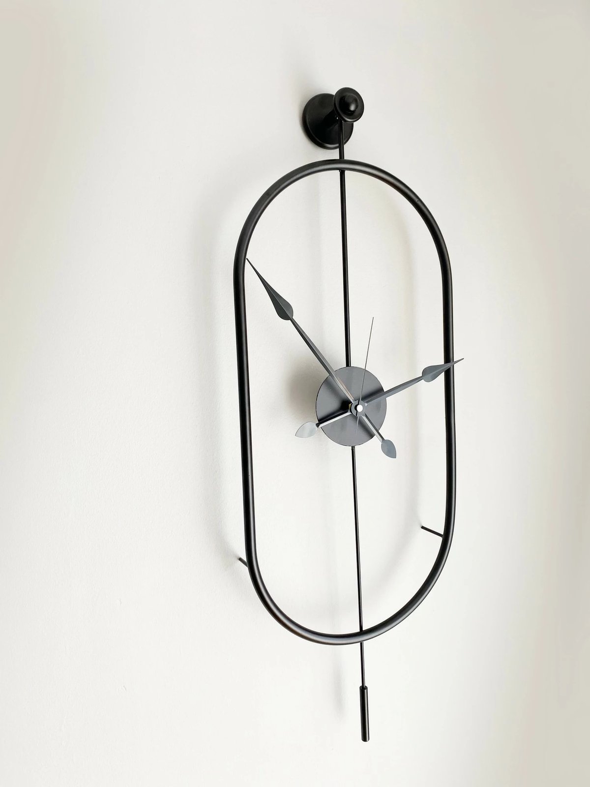 Orë muri dekorative prej metali, Wallity, Mclock-00104