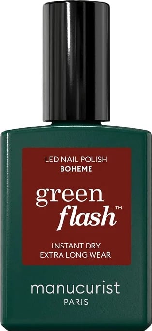 Llak për thonj për femra Manucurist Green Flash Boheme, 15ml