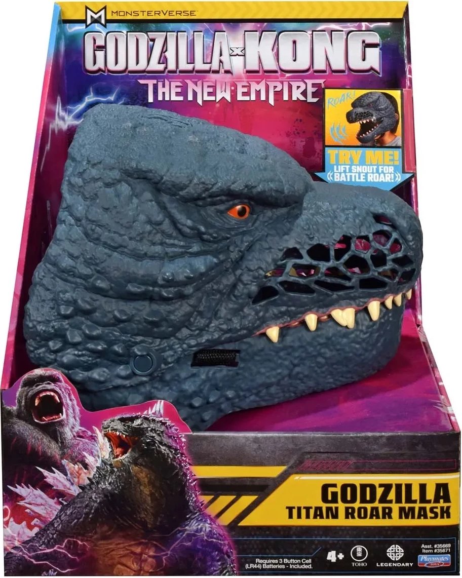 Godzilla x Kong The New Empire - Godzilla Titan Roar Mask