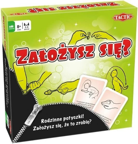 Lojë tavoline familjare TACTIC Bet you? 40841