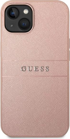 Mbështjellës Guess GUHCP14MPSASBPI për iPhone 14 Plus 6.7", rozë
