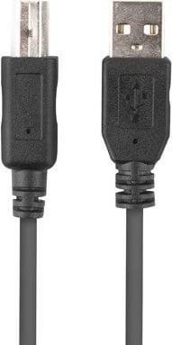 Kabllo Lanberg, USB-A/USB-B, 1m, i zi