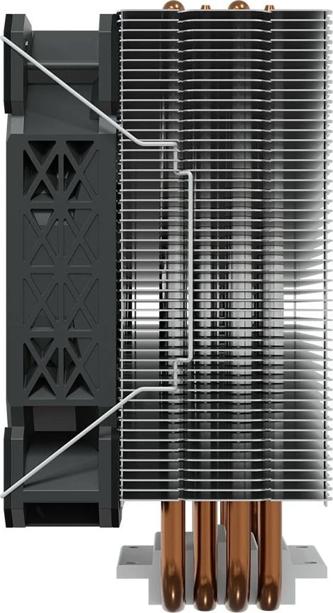 Kasë ftohëse procesori Savio Vortex X2, 120 mm, 4 heatpipe, e zezë