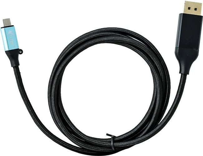 Kabllo adapter I-Tec USB-C në DisplayPort 1.5m, 4K, e zezë