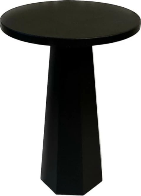 Tavolinë anësore Skye Decor, Lilyum 47, e zezë