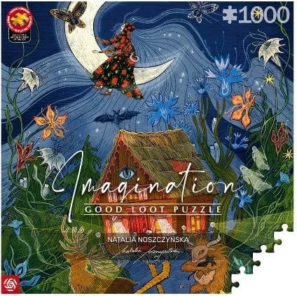 Puzzle Good Loot Imagination 1000 pjesë, Natalia Noszczyńska, shumëngjyrësh