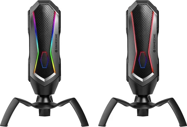 Mikrofon për gaming Tracer Spider RGB, i zi 