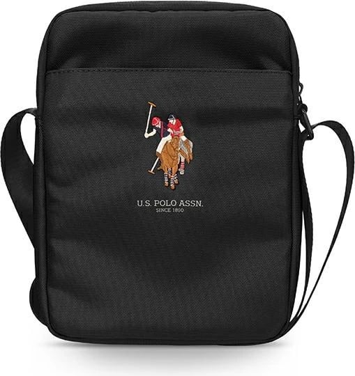 Çantë U.S. Polo Assn. Polo Embroidery, 10", najlon, e zezë