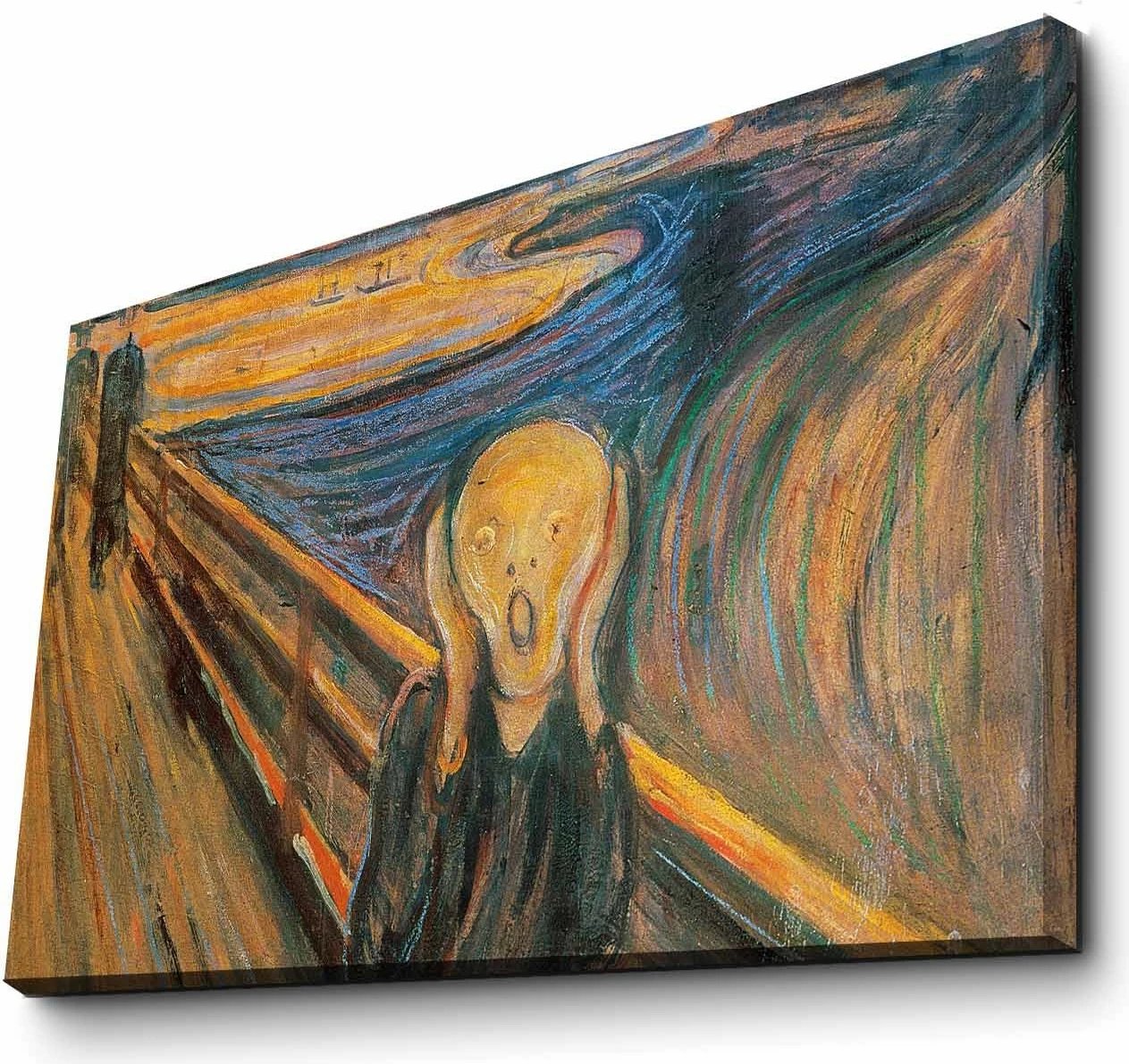 Pikturë dekorative në kanavacë, Edvard Munch, FAMOUSART-042, 45x70cm