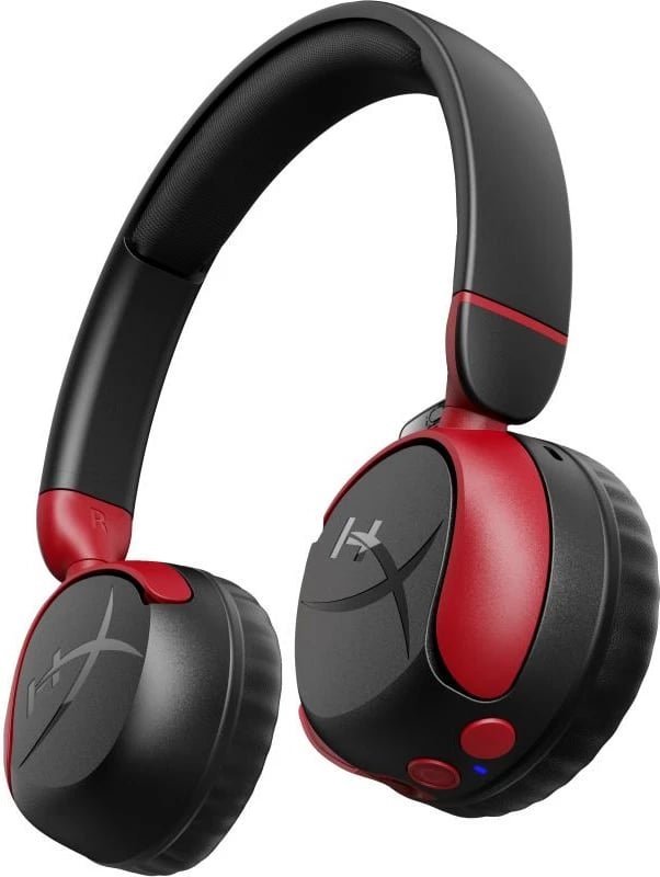 Kufje me mikrofon wireless HyperX Cloud Mini 7G8F1AA Bluetooth, bateri deri 25 orë, për fëmijë 8–12 vjeç, Black/Red