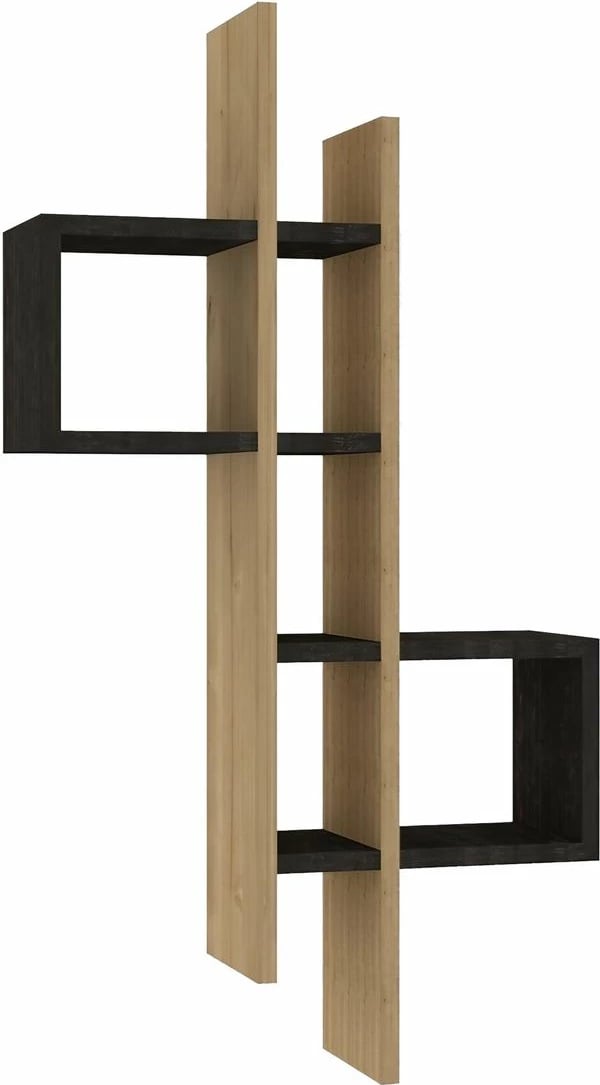 Raft muri Hanah Home, Emse, ngjyrë lis safir, antracit