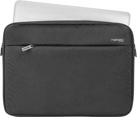 Mbështjellës laptopi Natec Clam, 15.6", Poliestër, i zi