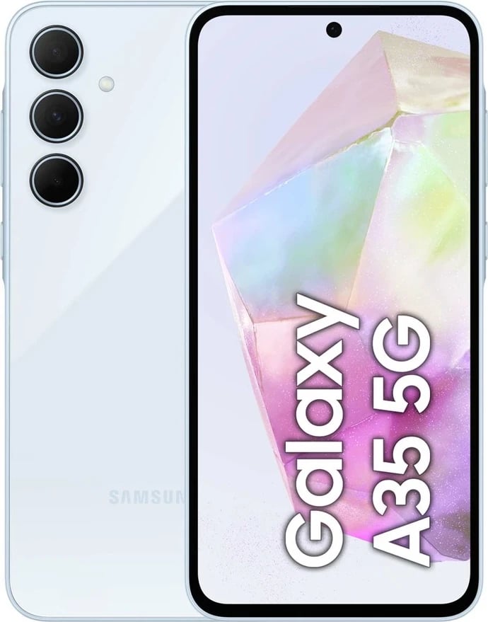 Celular Samsung Galaxy A35, 6.6", 6+128GB, DS, 5G, i kaltër