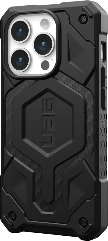 Mbështjellës telefoni Urban Armor Gear 114221114242, për Apple, karbon, 6.1 inç, i zi